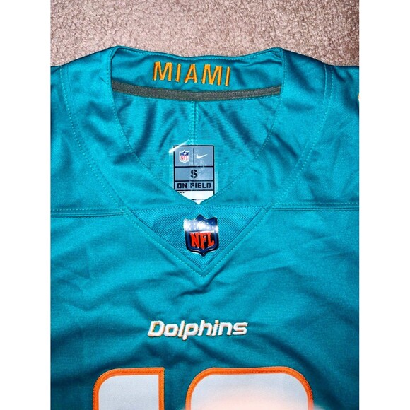 Tyreek Hill #10 Miami Dolphins Jersey Men’s Small Nike Aqua NFL NWT - Picture 4 of 9